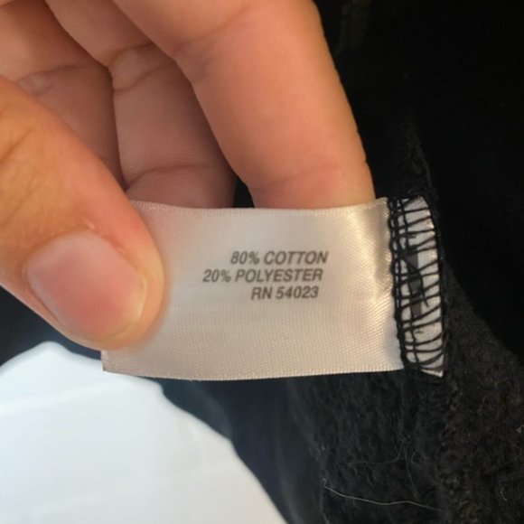 ✨3/$25 Old Navy Kids Full Zip Black Hoodie Youth Unisex Size XL - Picture 7 of 7